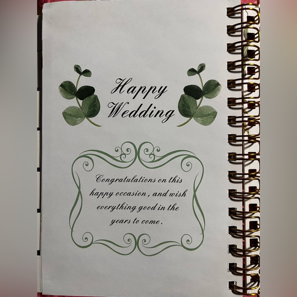 Wedding Planning Notebook (NWOT) - Picture 2 of 3